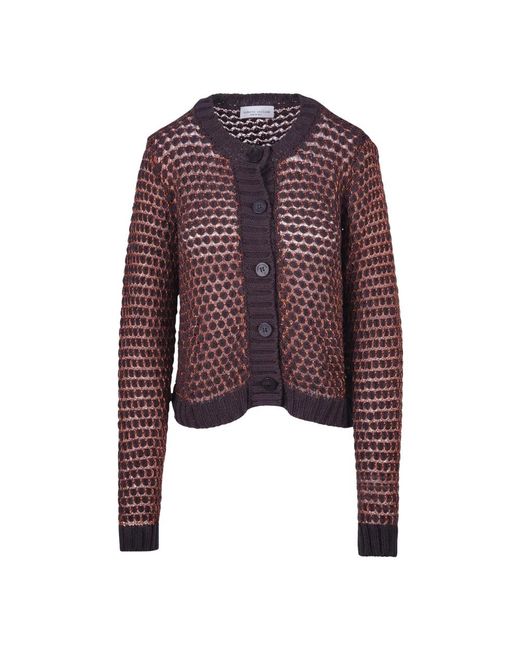Cardigans Roberto Collina en coloris Red