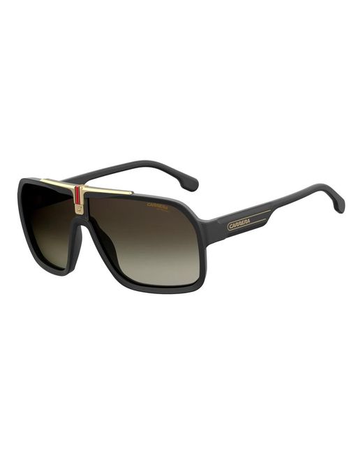 Carrera Schwarze/graue sonnenbrille in Black für Herren