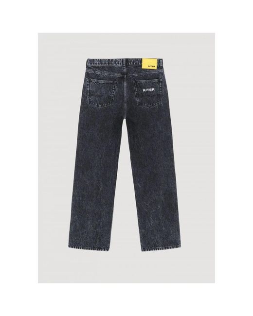 Iuter Blue Straight Fit Jeans
