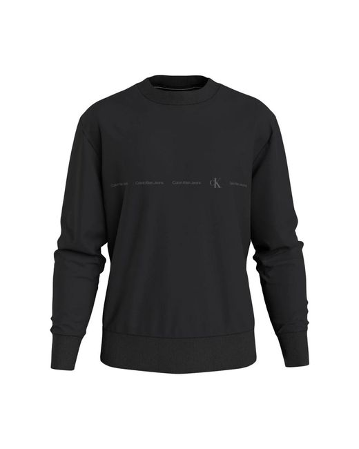 Sweatshirts & hoodies > sweatshirts Calvin Klein pour homme en coloris Black