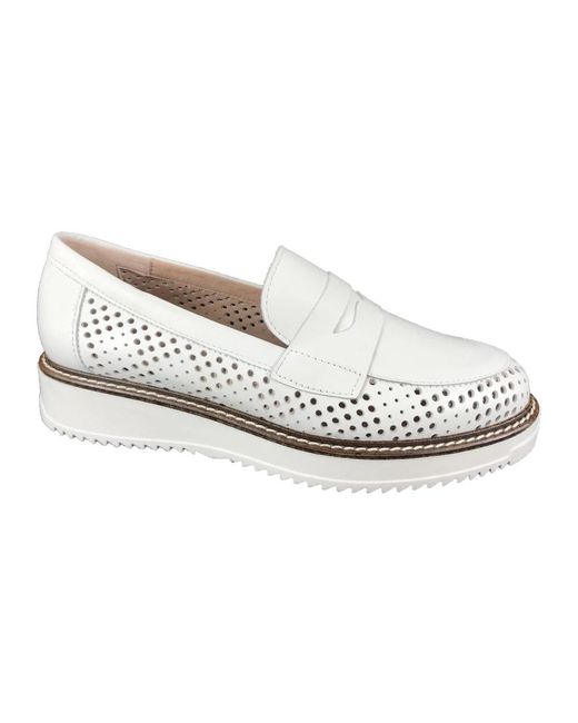 Pitillos White Mokassin schuhe