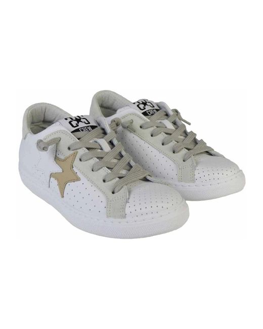 2 Star Gray Sneakers