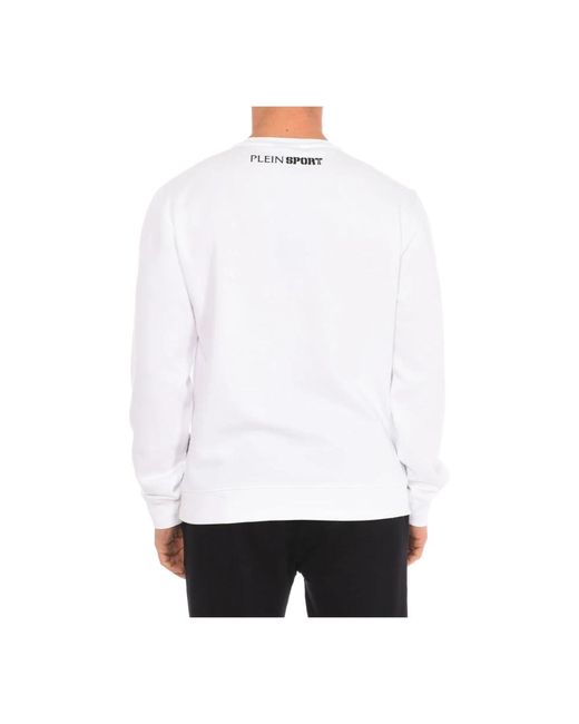 Philipp Plein Rundhalsausschnitt sweatshirt,rundhals sweatshirt,rundhals-sweatshirt mit brand insignia in White für Herren