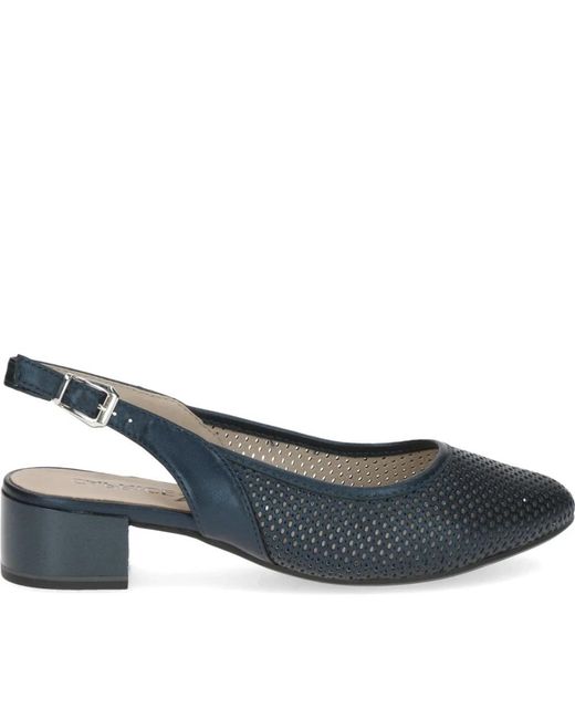 Caprice Blue Pumps