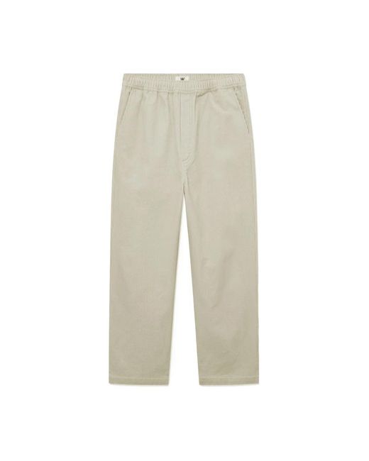 WOOD WOOD Natural Wide Trousers for men