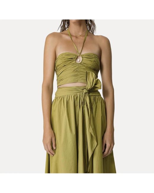 Forte_forte Green Sleeveless Tops