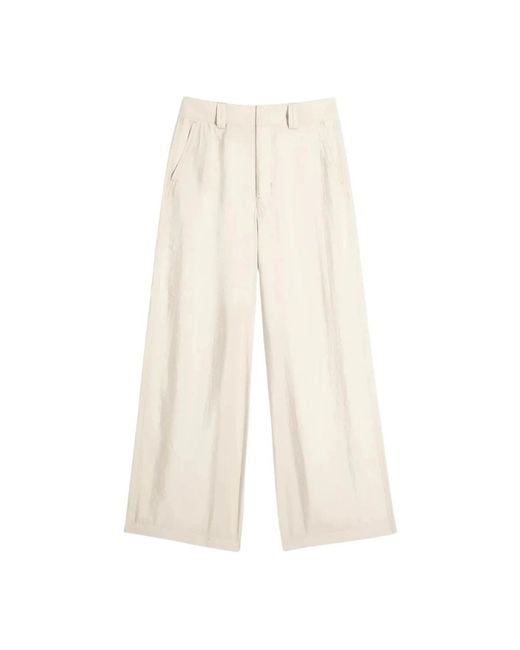 Lemaire Natural Wide Trousers for men