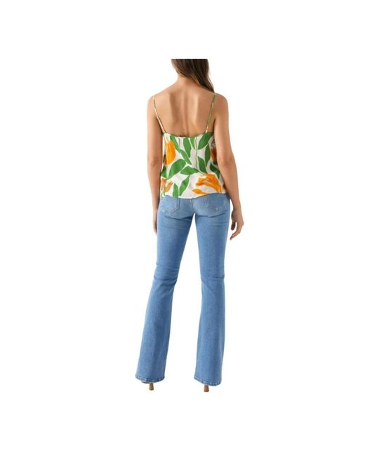 Salsa Jeans Blue Sleeveless Tops