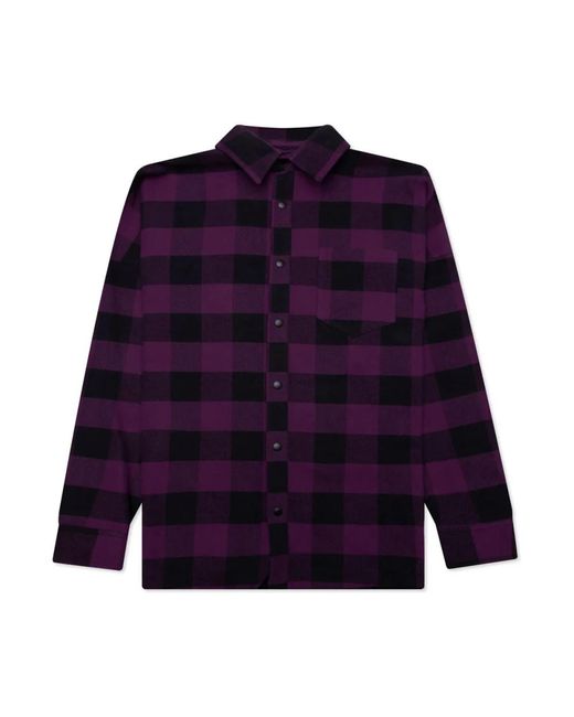 Palm Angels Purple Light Jackets for men