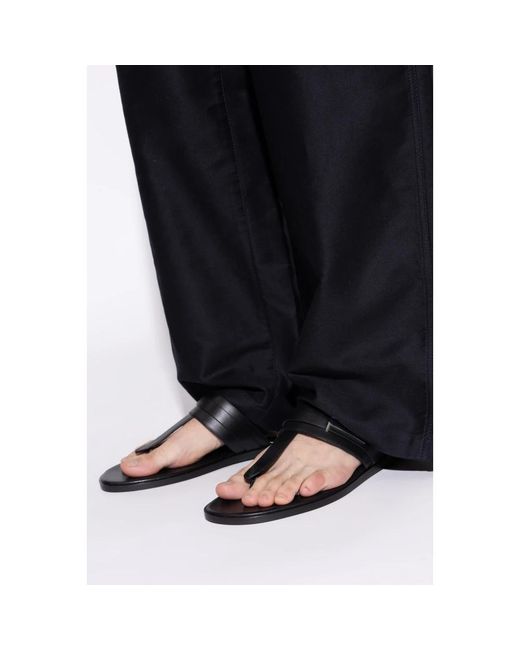 Tom Ford Black Flip Flops for men