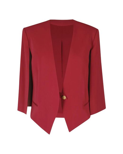 Alberta Ferretti Red Blazers