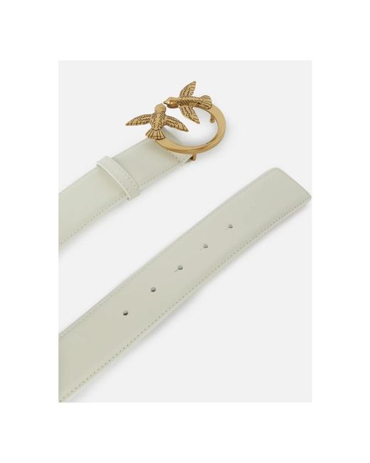 Pinko Metallic Belts