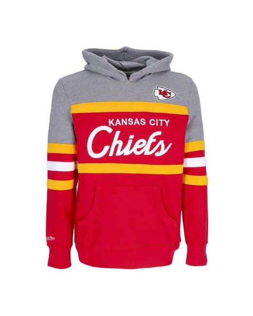 Mitchell & Ness Kansas City Chiefs Hoodie in Gray für Herren