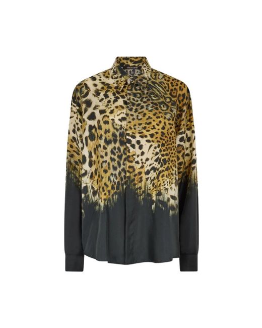 Roberto Cavalli Green Shirts