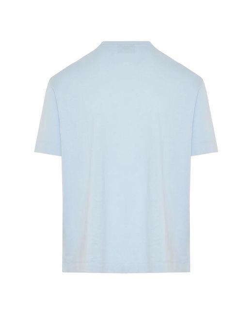Emporio Armani Blue T-Shirts for men
