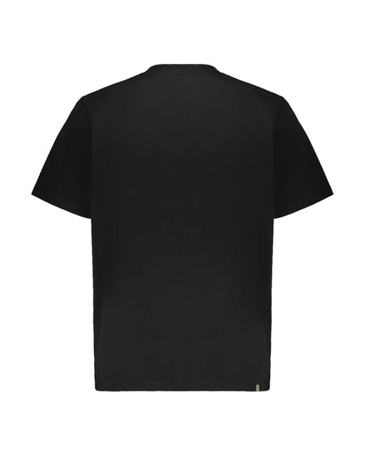 Pam Tops ,Zwart ,Katoen Zwart T-Shirt Met Graphics Op De Voorkant in het Black voor heren
