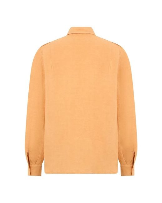 Alberta Ferretti Orange Shirts