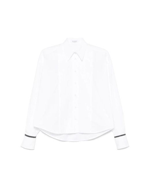 Brunello Cucinelli White Shirts
