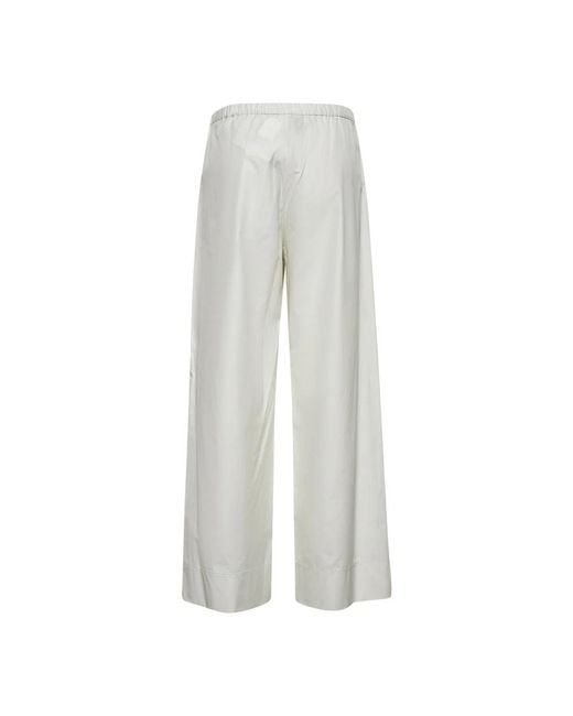 Max Mara Gray Wide Trousers