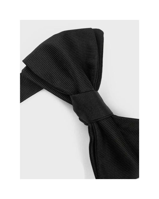 Giorgio Armani Black Bowties for men