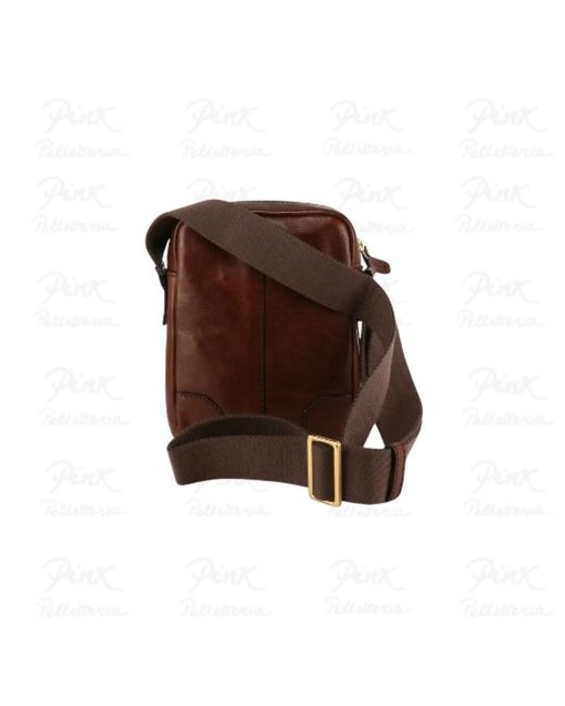 The Bridge Brown Cross Body Messenger for men