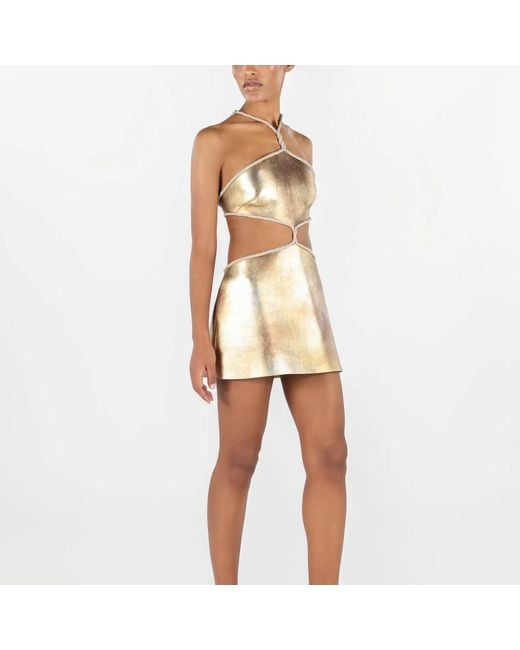 Roberto Cavalli Metallic Party Dresses