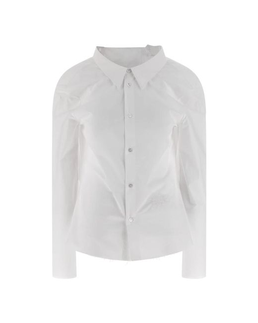 MM6 by Maison Margiela White Shirts