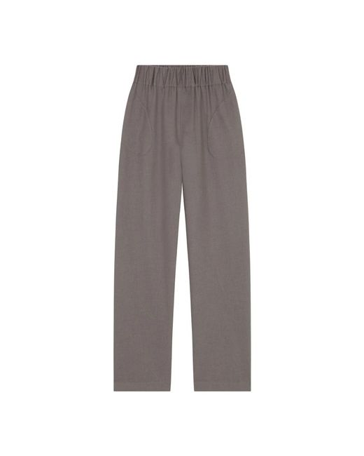 Straight Trousers Cortana de color Gray