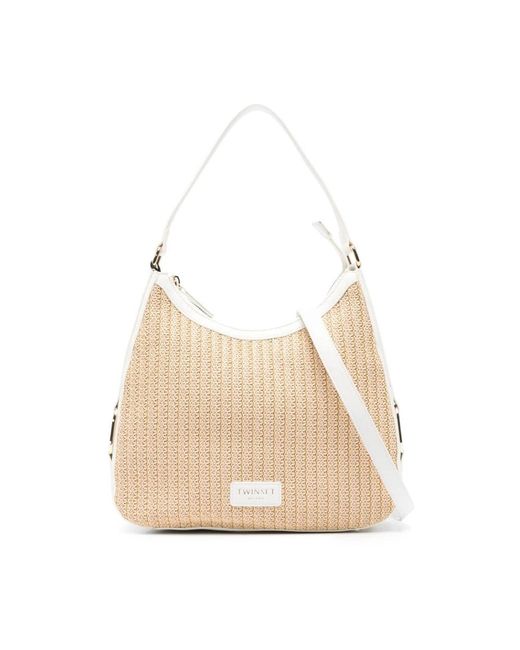Handbags di Twinset in Natural