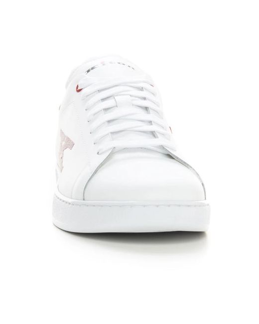 Kiton White Sneakers for men