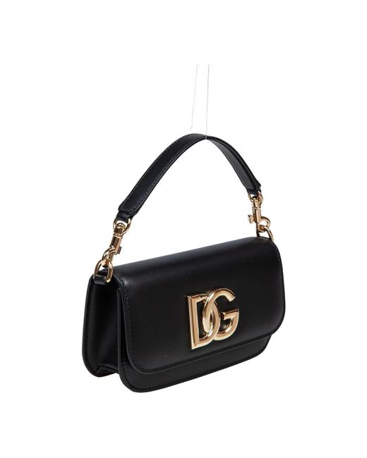 Dolce & Gabbana Out Of Office Leather Sneakers in het Black