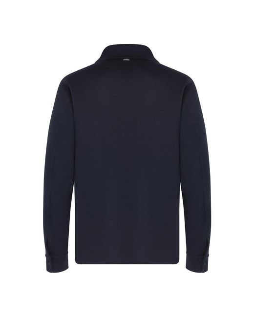 Herno Blue Light Jackets for men
