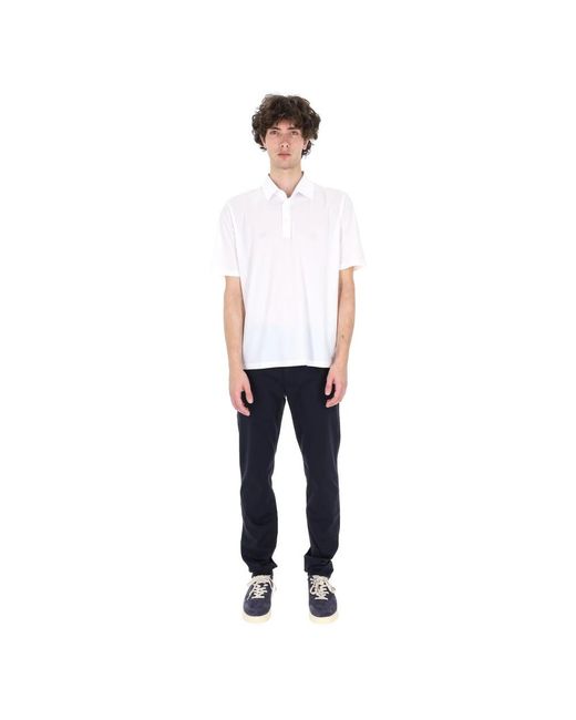 Herno Tops ,Wit ,Polo Shirts in het White voor heren