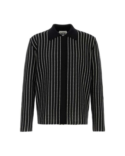 Cardigans Jil Sander de hombre de color Black