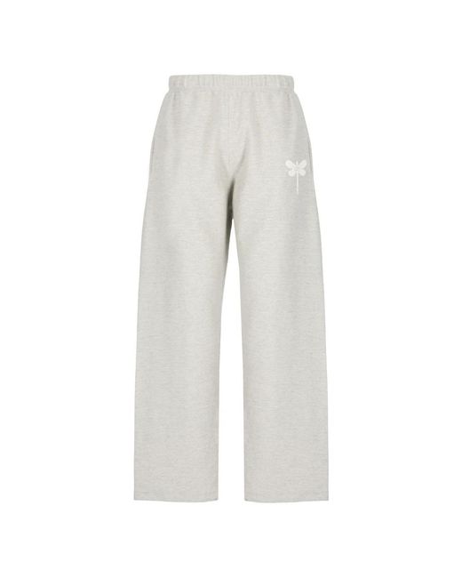 Straight Trousers di KENZO in Gray da Uomo