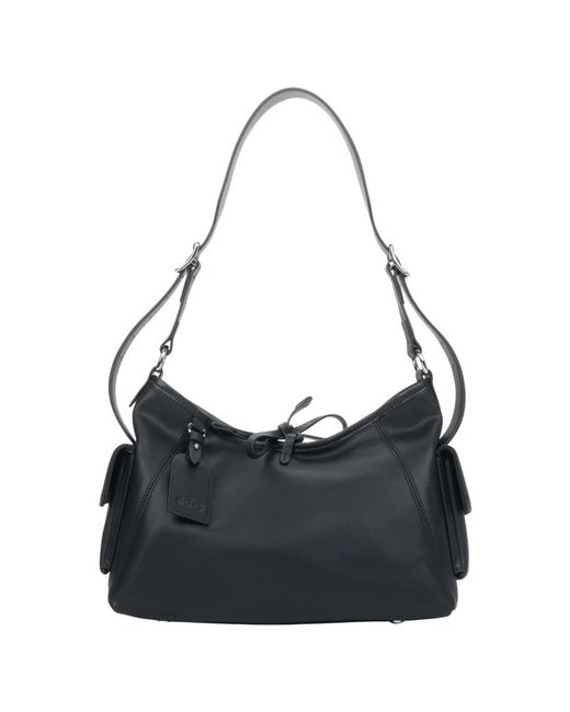 ESTRO Black Shoulder Bags