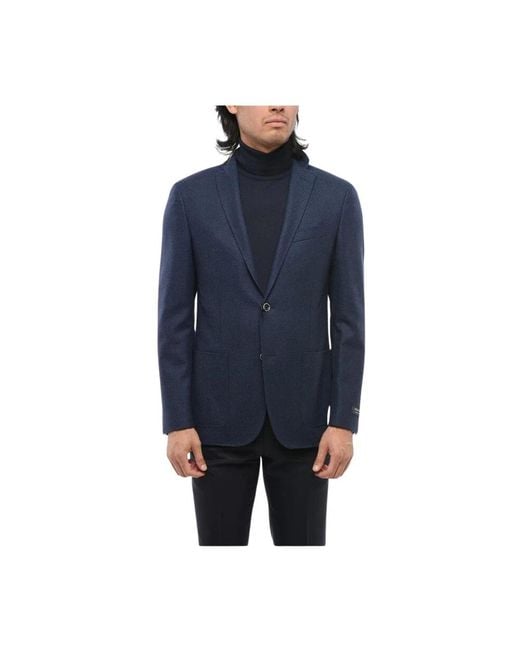 Corneliani Blue Blazers for men
