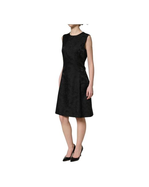Dolce & Gabbana Black Midi Dresses