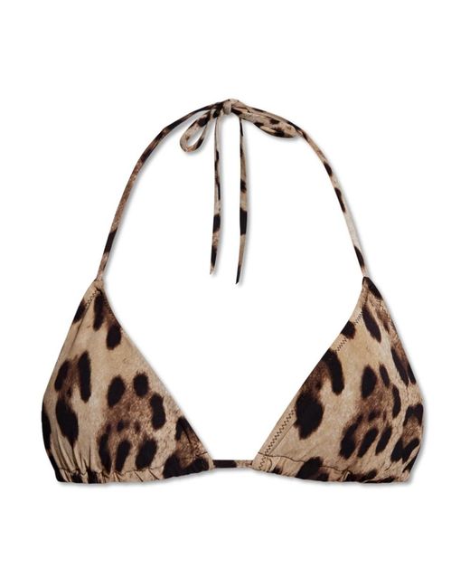 Dolce & Gabbana Brown Bikinis