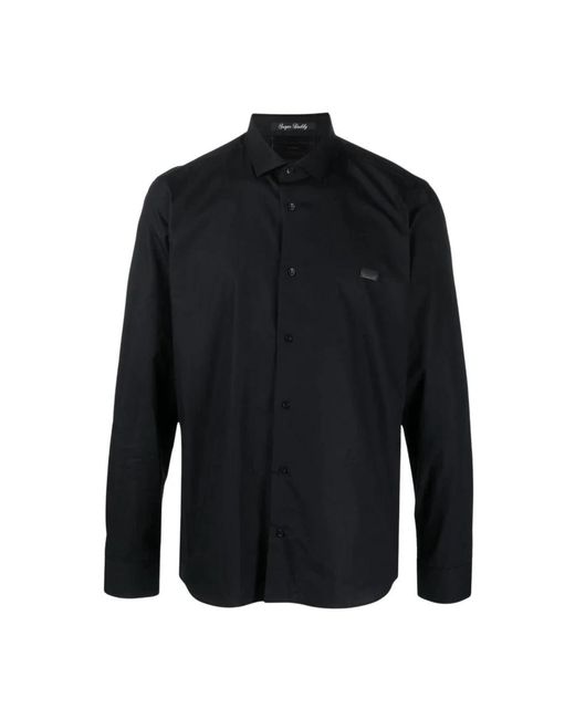 Philipp Plein Black Casual Shirts for men