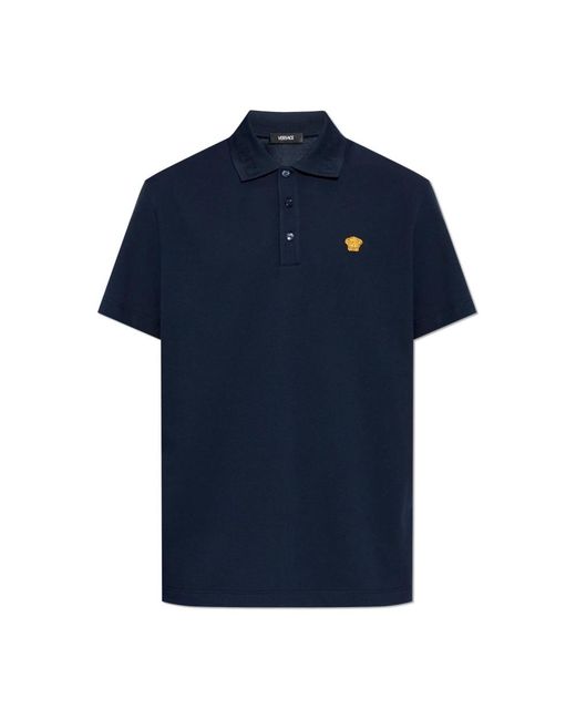 Versace Polo Shirts in het Blue voor heren