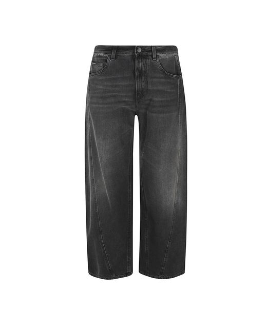Dolce & Gabbana Gray Loose Fit Jeans for men