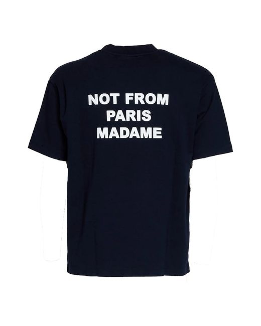 Drole de Monsieur Blue T-Shirts for men