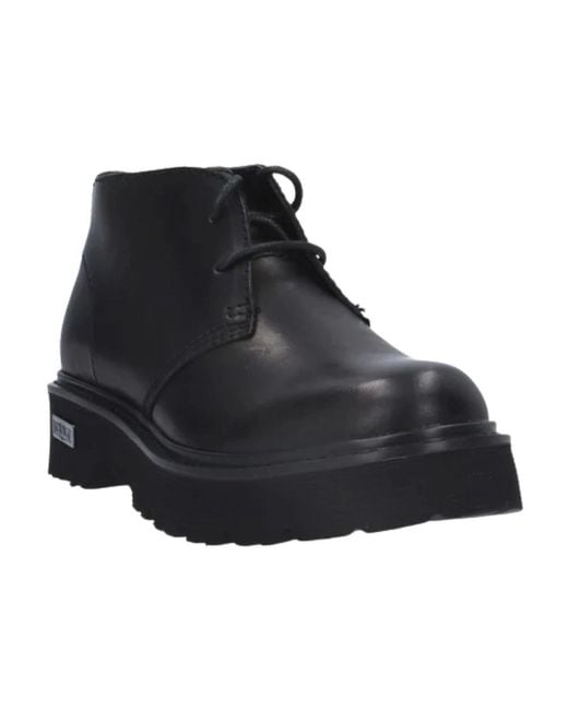Cult Black Ankle Boots for men