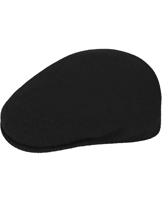 Kangol Black Wool 504