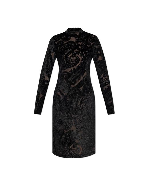 Etro Black Short Dresses