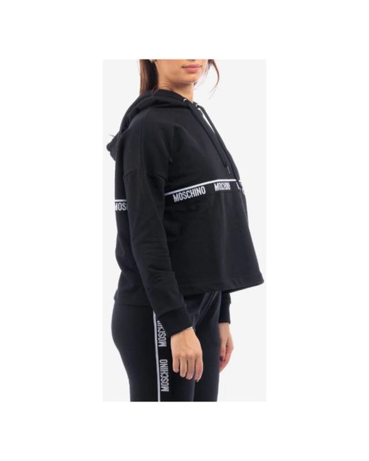 Moschino Black Hoodies