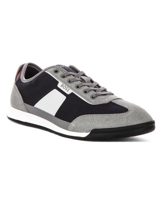 HUGO Black Sneakers for men