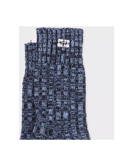 Ganni Blue Socks