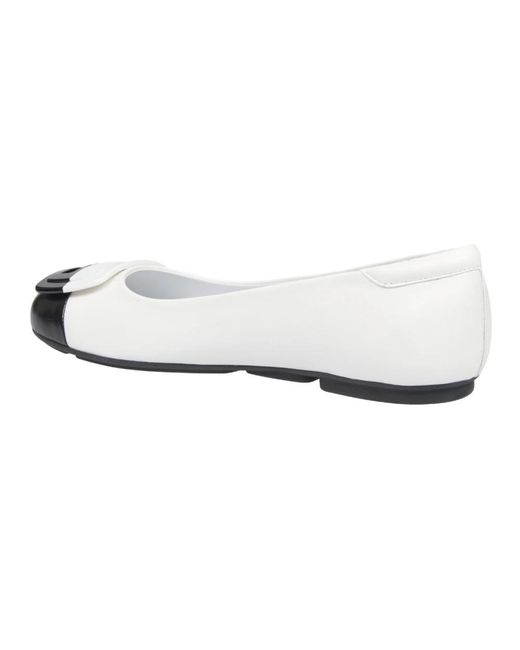 Shoes > flats > ballerinas Hogan en coloris White